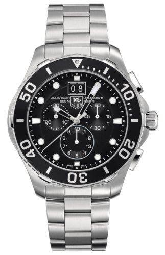 TAG Heuer TAG Heuer Aquaracer 300M Quartz Chronograph 43 Stainless Steel / Black / Bracelet