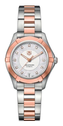 TAG Heuer TAG Heuer Aquaracer 200M Calibre 5 34 Stainless Steel / Rose Gold / Silver / Bracelet