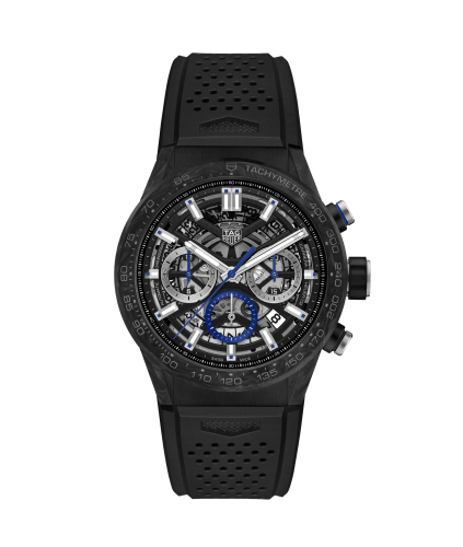 TAG Heuer TAG Heuer Carrera Calibre Heuer 02 43 Carbon / Skeleton / Rubber