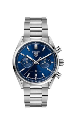 TAG Heuer TAG Heuer Carrera Calibre Heuer 02 42 Stainless Steel / Blue / Bracelet