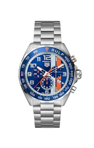 TAG Heuer TAG Heuer Formula 1 Chronograph Quartz Stainless Steel / Blue Gulf