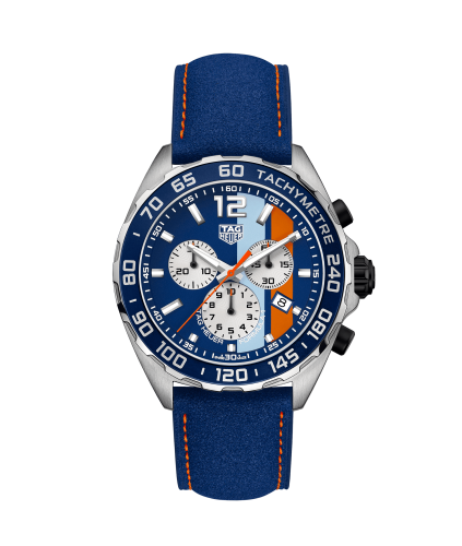 TAG Heuer TAG Heuer Formula 1 Chronograph Quartz 43 Stainless Steel / Calf/ Alcantara