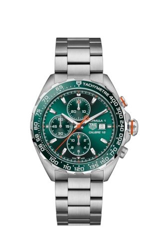 TAG Heuer TAG Heuer Formula 1 Calibre 16 44 Stainless Steel / Green / Bracelet