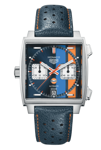 TAG Heuer TAG Heuer Monaco Calibre 11 Stainless Steel / Blue / Gulf